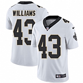 Nike Men & Women & Youth Saints 43 Marcus Williams White NFL Vapor Untouchable Limited Jersey,baseball caps,new era cap wholesale,wholesale hats
